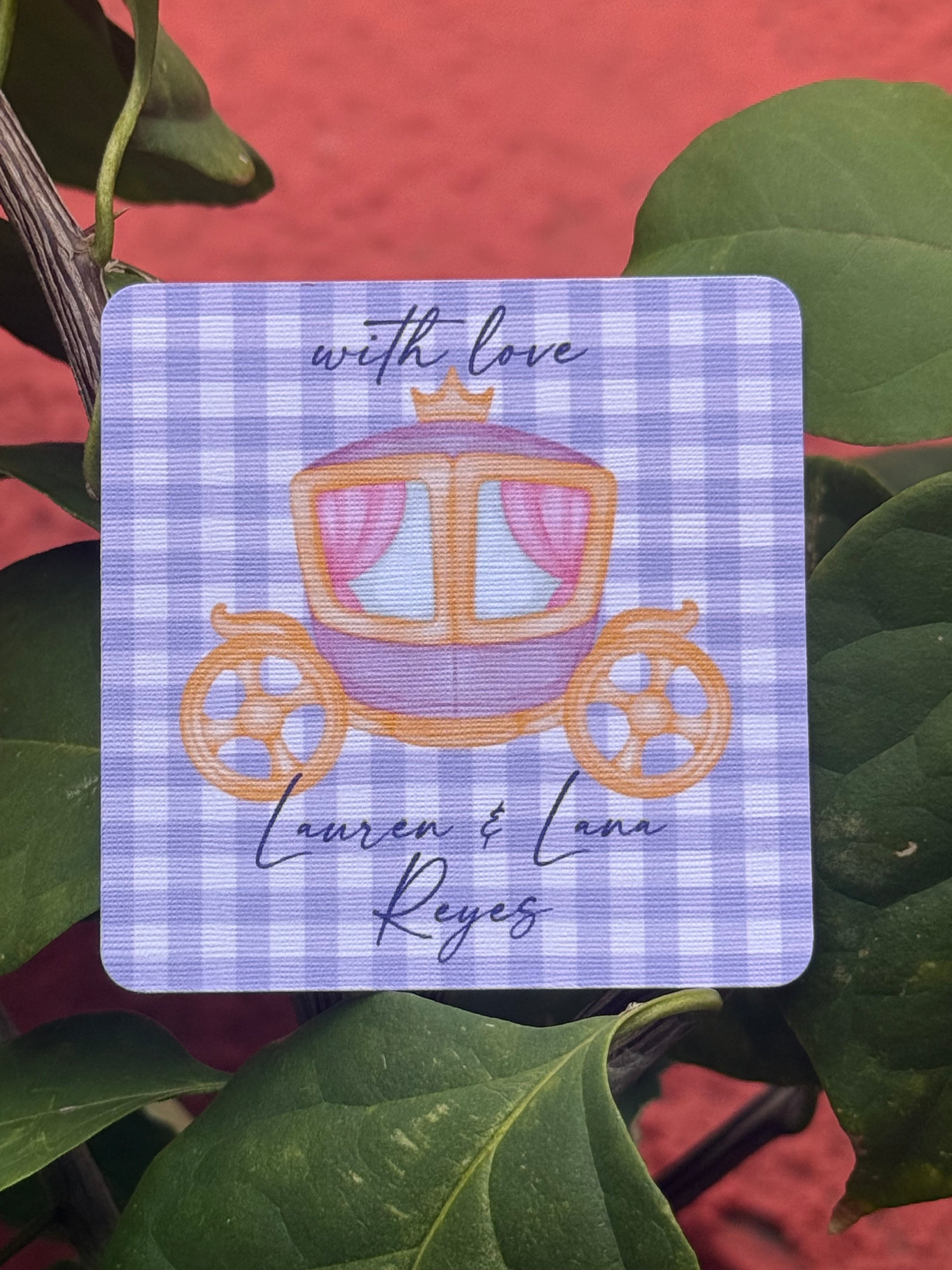 With Love Princess Tags ( 12 pcs )