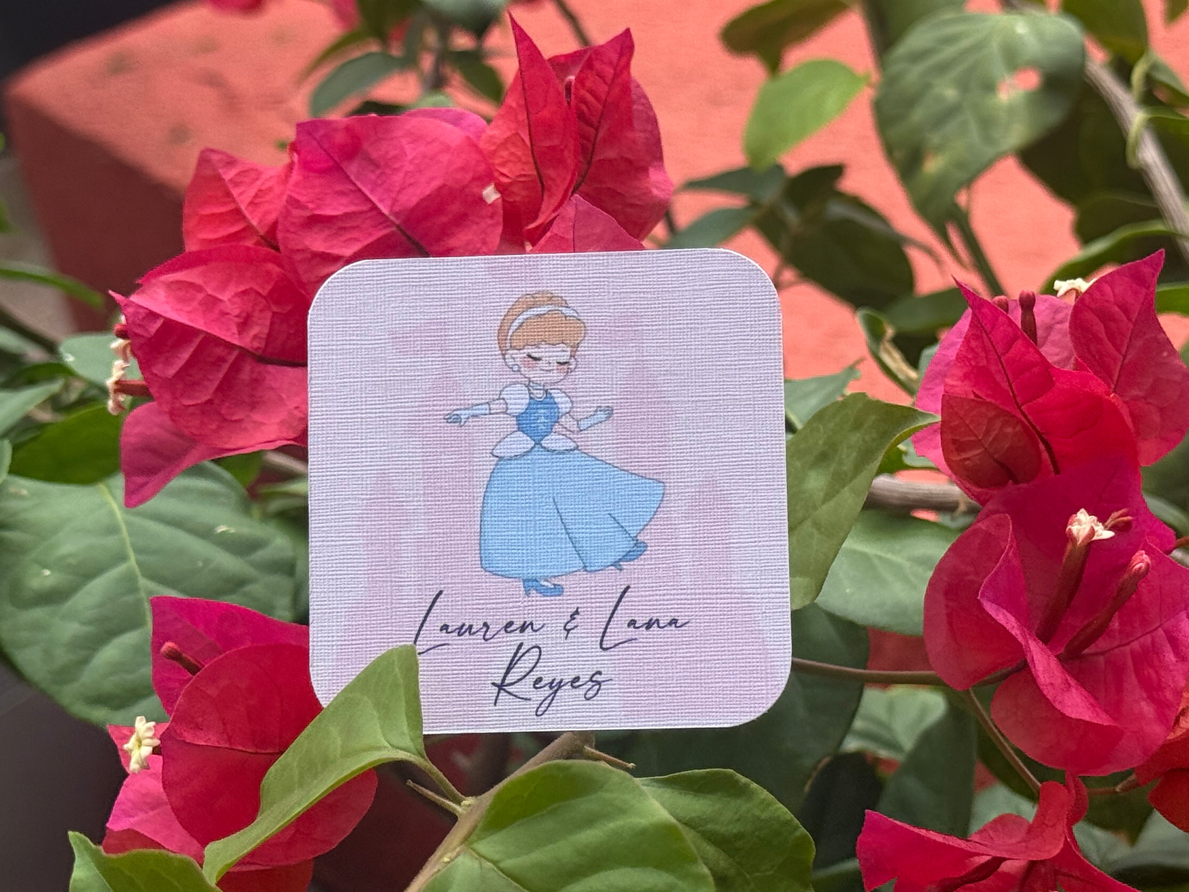 With Love Princess Tags ( 12 pcs )